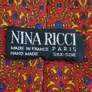 NINA RICCI VINTAGE TIE.